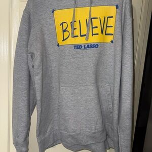 BELIEVE - Men's Large Heavy Blend™ Hooded Sweatshirt